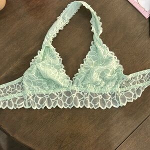 Mint Green Lace Bralette
